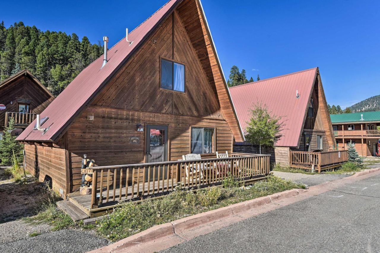 Ski-Inandski-Out Red River Cabin With Mtn Views! Eksteriør billede