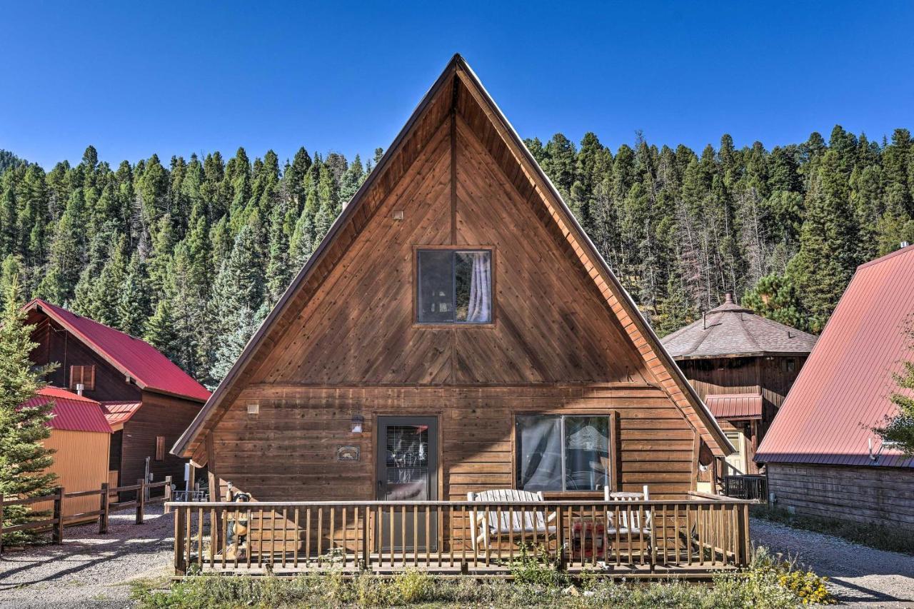 Ski-Inandski-Out Red River Cabin With Mtn Views! Eksteriør billede